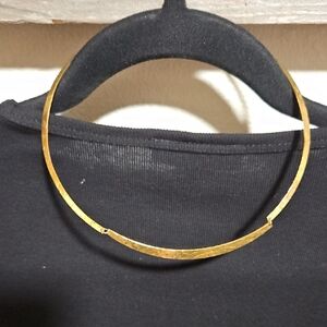 Elegant Gold Choker Necklace